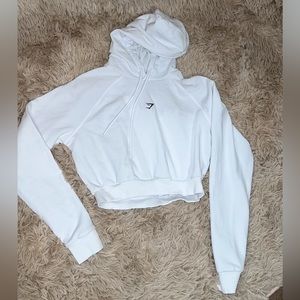 Gymshark cropped workout hoodie